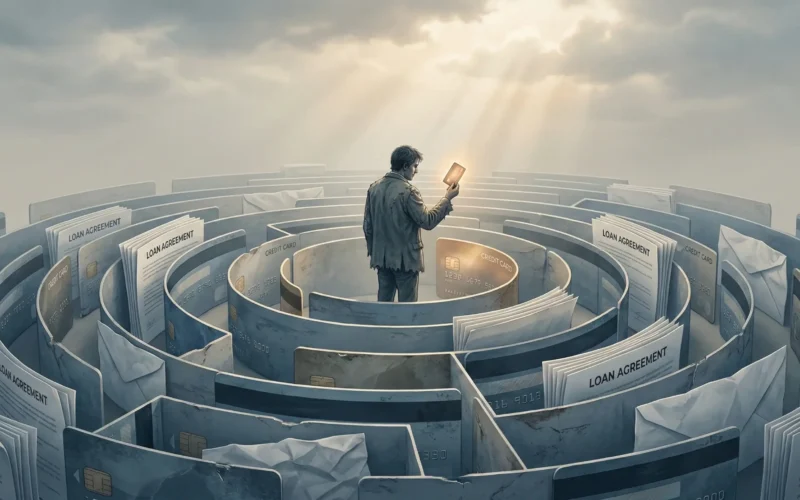 The Debt Trap: How It Begins Quietly, Why It Feels Impossible to Escape, and What Actually Helps