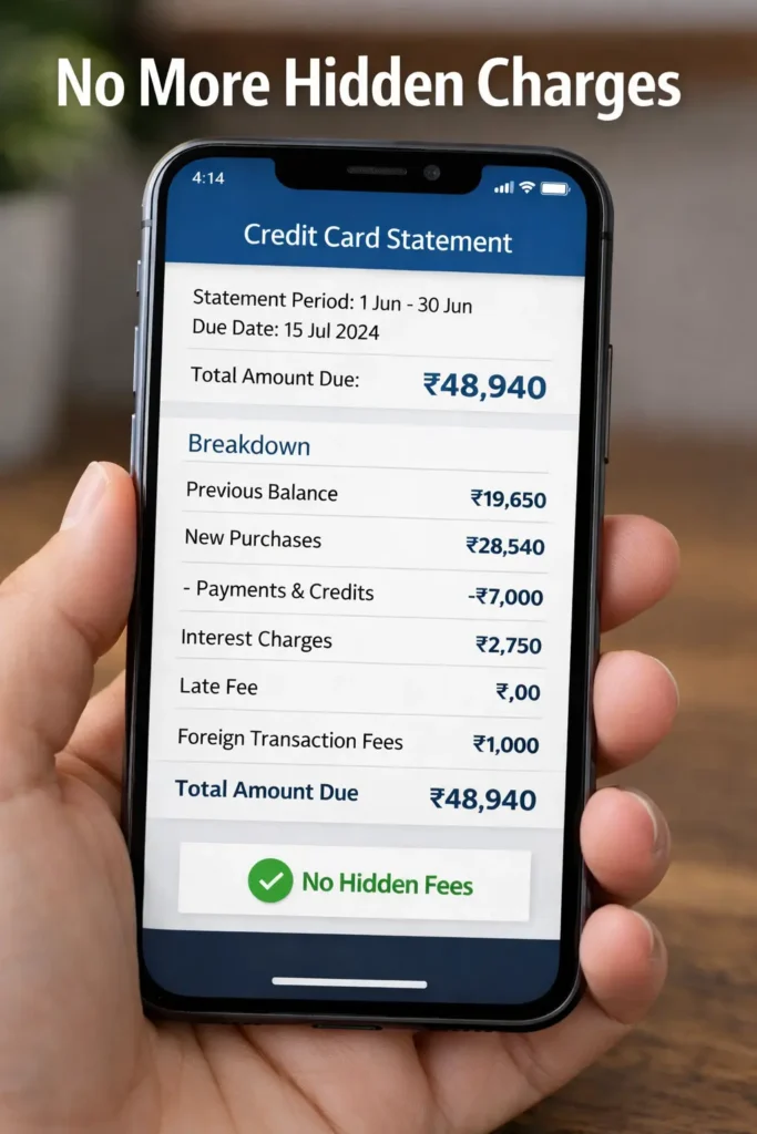 Credit Cards: No More Hidden Tricks