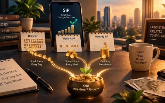 daily vs weekly vs monthly SIP mutual funds India