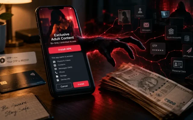 Malicious Porn Apps Financial Fraud India