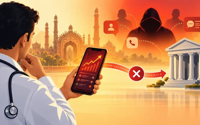 Lucknow Doctor’s ₹3.52 Crore Loss: 4 Proven Warning Signs of a Trading App Scam
