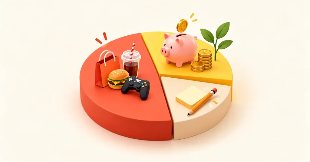 Teach a simple plan before the money is spent